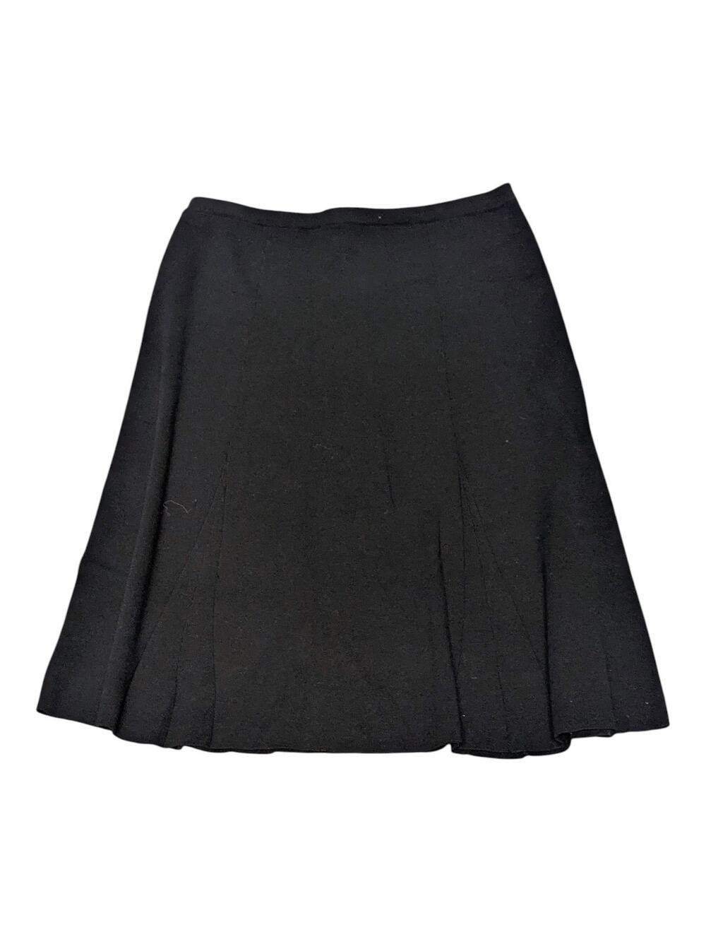 EILEEN FISHER Wool Knit Ribbed Skirt
